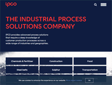 Tablet Screenshot of ipco.com